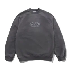 Abseil Crewneck, Washed Navy