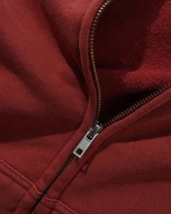 Amplify Zip-Thru Hood, Washed Russet