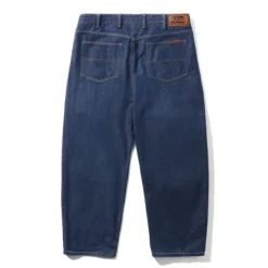 Baggy Denim Jeans, Dark Indigo