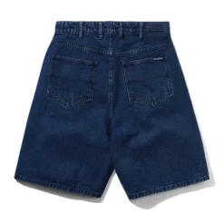 Baggy Denim Shorts, Dark Blue