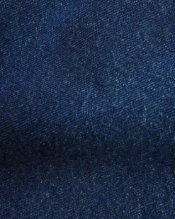 Baggy Denim Shorts, Dark Blue