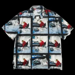 Bomb Shelter Rayon Shirt, Multi