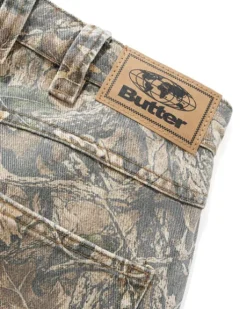 Carpenter Denim Jeans, Forest Camo