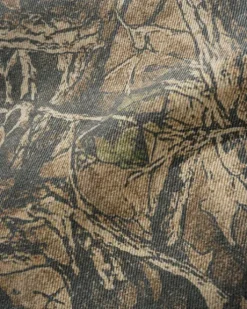 Carpenter Denim Shorts, Forest Camo