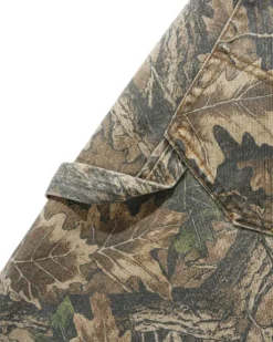 Carpenter Denim Shorts, Forest Camo