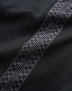 Check Tape Trackpants, Black