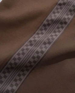 Check Tape Trackpants, Brown