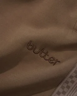 Check Tape Trackpants, Brown