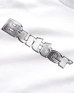 Chrome Logo Tee, White