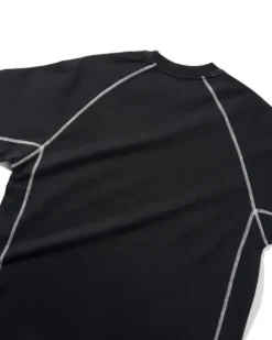 Cliff Contrast Tee, Black