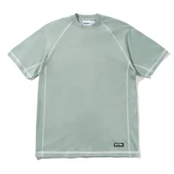 Cliff Contrast Tee, Dull Mint