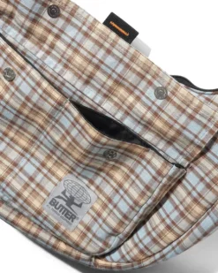 Crossbody Bag, Sky / Tan