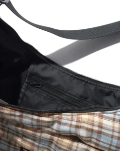 Crossbody Bag, Sky / Tan