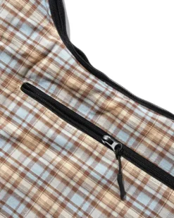 Crossbody Bag, Sky / Tan