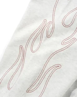 Flame Fleece Pants, Ash