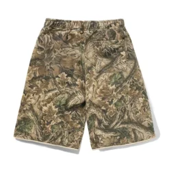 Fleece Shorts, Forest Camo