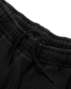 Fleece Shorts, Washed Black