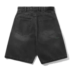Garage Denim Shorts, Faded Black