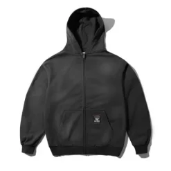 Garage Zip-Thru Hood, Faded Charcoal