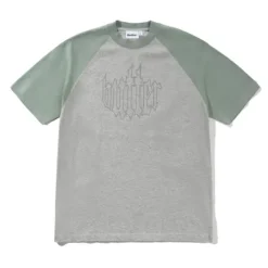 Harvest Raglan Tee, Mint / Heather