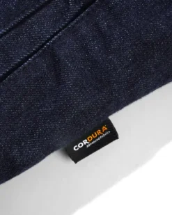 Hooded Work Jacket, Rinsed Indigo