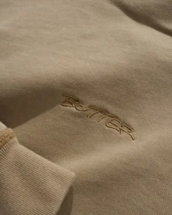 Inside Out Pullover Hood, Washed Oat