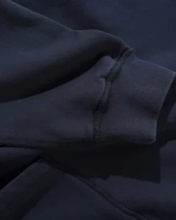 Inside Out Pullover Hood, Washed Navy