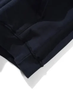 Inside Out Pullover Hood, Washed Navy