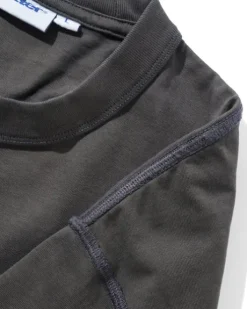 Inside Out Tee, Washed Black