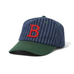League Baseball Cap, Navy / Forest