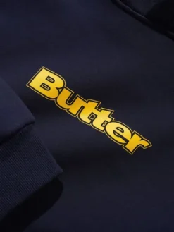 Logo Pullover Hood, Navy