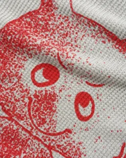 Newcomer Reversible Knit Sweater, Grey