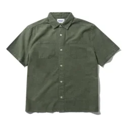 Overdye Seersucker S/S Shirt, Army