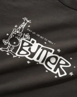 Pay Up Tee, Charcoal