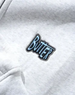 Pile Lined Zip-Thru Hood, Ash