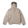 Plaid Equipment Anorak, Sky / Tan
