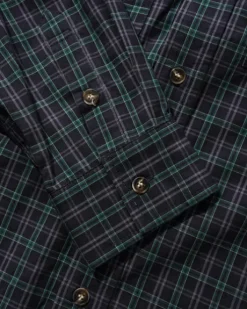 Plaid Shirt, Navy / Forest