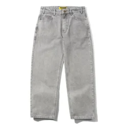 Racer Denim Jeans, Grey Wash