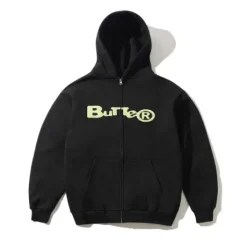 Registered Zip-Thru Hood, Black