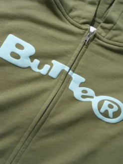 Registered Zip-Thru Hood, Dull Army