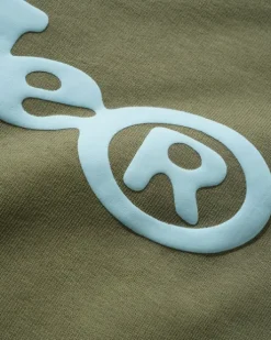 Registered Zip-Thru Hood, Dull Army