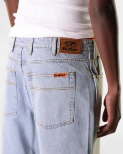 Relaxed Denim Jeans, Light Blue