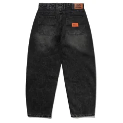 Santosuosso Denim Jeans, Stonewash Black