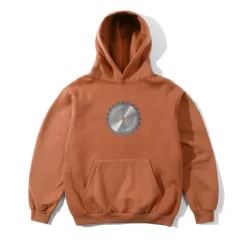 Saw Blade Pullover Hood, Rust