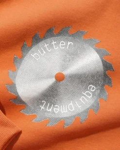 Saw Blade Pullover Hood, Rust