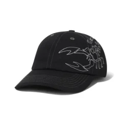 Scorpion 6 Panel Cap, Black