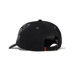 Scorpion 6 Panel Cap, Black