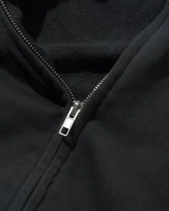 Scrawling Zip-Thru Hood, Washed Midnight