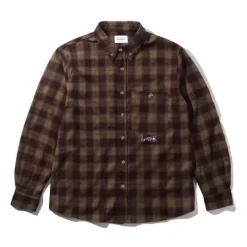 Sirocco Shirt, Plum / Taupe