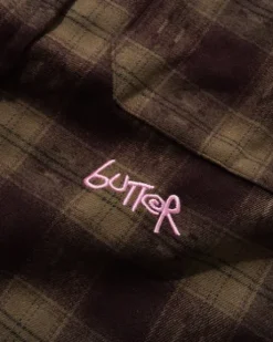 Sirocco Shirt, Plum / Taupe